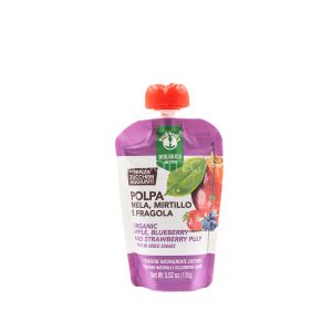 Polpa di Mela, Mirtillo e Fragola Probios 100 G