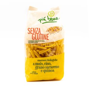 Caserecce di Mais, Riso, Grano Saraceno e Quinoa Più Bene 340G