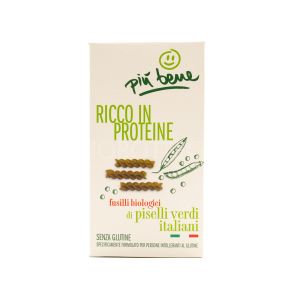 Fusilli di Piselli Verdi Senza Glutine Più Bene 250G