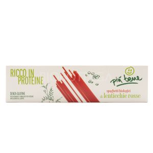 Spaghetti di Lenticchie Rosse Senza Glutine Più Bene 250G
