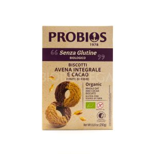 Biscotti all'Avena Integrale e Cacao Probios 250G