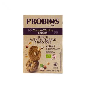 Biscotti all'Avena e Nocciole Probios 250G