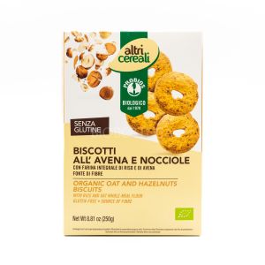 Biscotti all'Avena e Nocciole Probios 250G