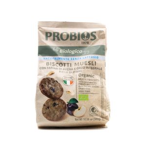 Biscotti Muesli con farina di Avena e Orzo Integrale Probios 300G