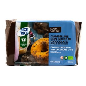 Ciambelline con Gocce di Cioccolato Rice&Rice 180G