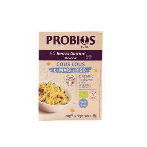 Cous Cous di Mais e Riso Senza Glutine Probios 2x125G