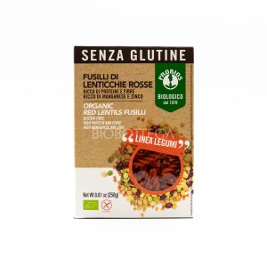 Fusilli di Lenticchie Rosse Senza Glutine Probios 250G