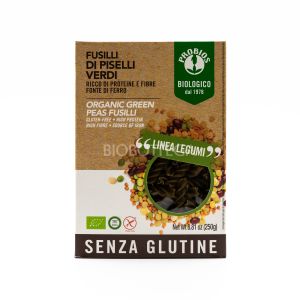 Fusilli di Piselli Verdi Senza Glutine Probios 250G
