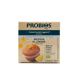 Muffins al Limone Senza Zuccheri Aggiunti Probios 160G