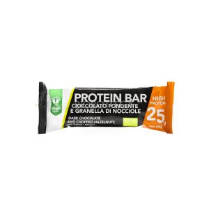 Protein Bar con Cioccolato Fondente e Granella di Nocciole Probios 40G