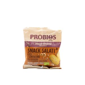Snack Ceci e Lenticchie con Rosmarino Senza Glutine Altri Cereali Probios 35G