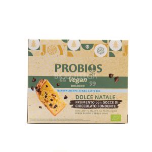 Dolce Natale Vegan con Gocce di Cioccolato Probios 500G