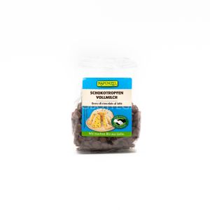 Gocce di Cioccolato al Latte Rapunzel 100G