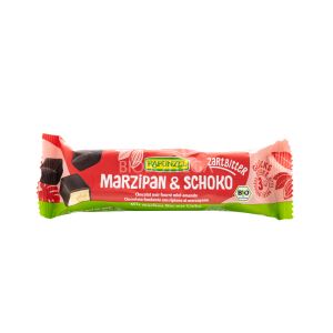 Barretta Cioccolato Fondente con Marzapane Rapunzel 50G