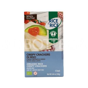 Crispy Crackers di Riso Rice&Rice Probios 160G