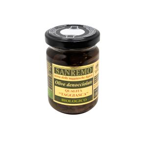 Olive Taggiasche Denocciolate In Olio Extravergine di Oliva Sanremo 130 G