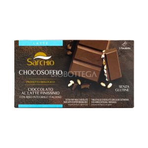 Soffio di Riso con Cioccolato al Latte Finissimo Sarchio 75G