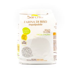 Farina di Riso Impalpabile Senza Glutine Sarchio 500G
