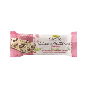 Barretta Quinoa e Mirtilli Rossi Sarchio 20G