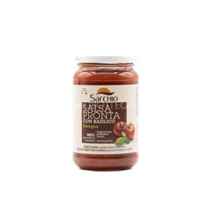 Salsa Pronta con Basilico Sarchio 340 G