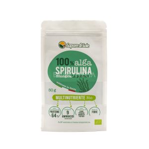100% Alga Spirulina in Polvere Sapore di Sole 50G