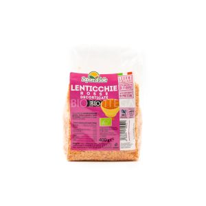 Lenticchie Rosse Decorticate Bio Sapore di Sole 400G