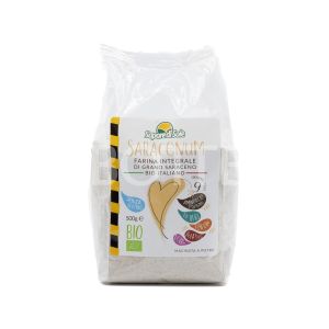 Saracenum Farina Integrale di Grano Saraceno Sapore di Sole 500G