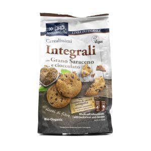 Biscotti Integrali con Grano Saraceno e Cioccolato Sottolestelle 300G
