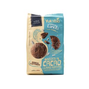 Frollini al Cacao e Riso Soffiato Senza Lieviti YukyBio 300G