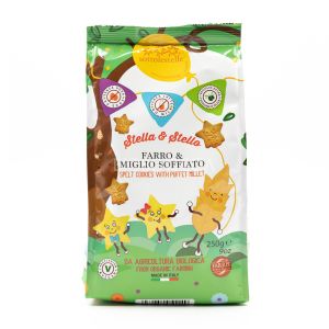Biscotti Stella&Stello di Farro e Miglio Soffiato Sottolestelle 250G
