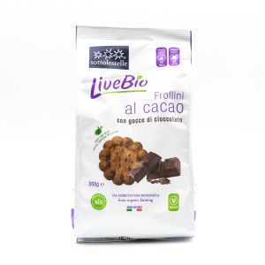 Frollini al Cacao con Gocce di Cioccolato SottoleStelle 300G