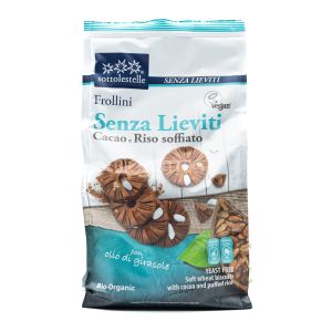 Frollini Senza Lieviti Cacao e Riso Soffiato Sottolestelle 350G