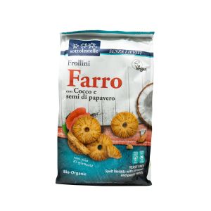 Frollini di Farro Con Cocco E Semi di Papavero Sotto Le Stelle 300 G