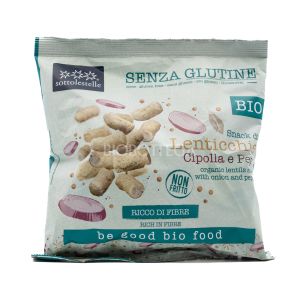 Snack di Lenticchie, Cipolla e Pepe Sottolestelle 60G