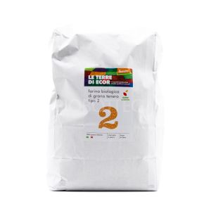 Farina di Grano Tenero Tipo 2 Le Terre di Ecor 5KG