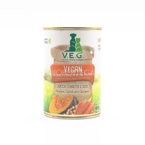 Alimento Complementare per Cani Zucca, Carota e Ceci V.E.G. 400G
