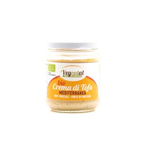 Crema di Tofu Spalmabile Gusto Mediterraneo Vegeatal 160G