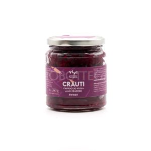 Crauti Cappuccio Viola allo Zenzero Vivifermentis 260G