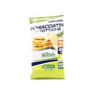 Schiacciatine Proteiche Gusto Rosmarino NON BIO Why Nature 30G