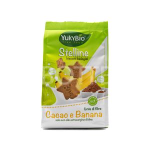 Stelline Cacao e Banana YukyBio 120G