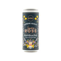 Kombucha Signature Rosé Uva e Bergamotto Intro 330ML