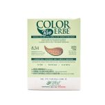 Tintura per Capelli Biondo Dorato Rame 8.34 ColorErbe Bio 140ML