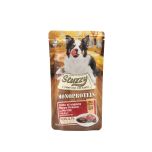 Monoprotein Cotto al Vapore Manzo Fresco con Mirtilli per Cani Stuzzy 150G