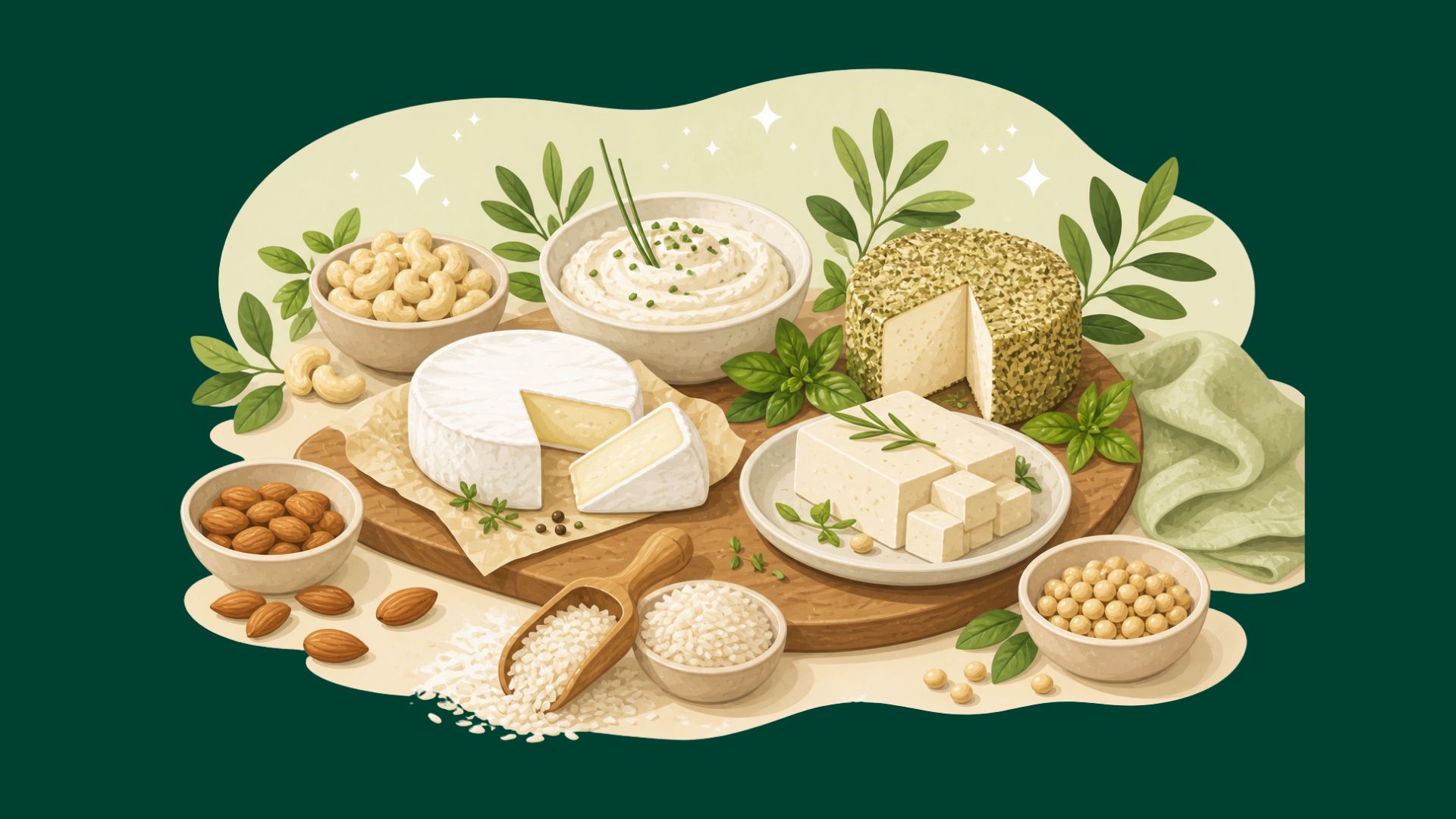 Alternative vegetali al formaggio: guida alla scelta per intolleranti e curiosi