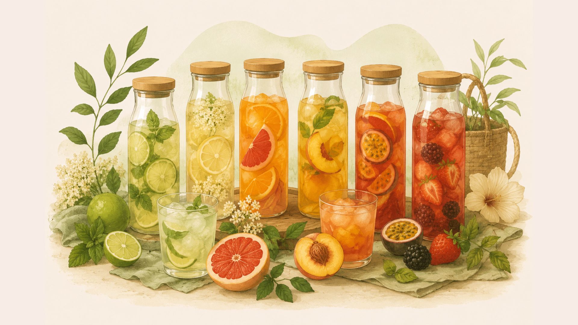 Idratazione d’estate: gli infusi a freddo Neavita.