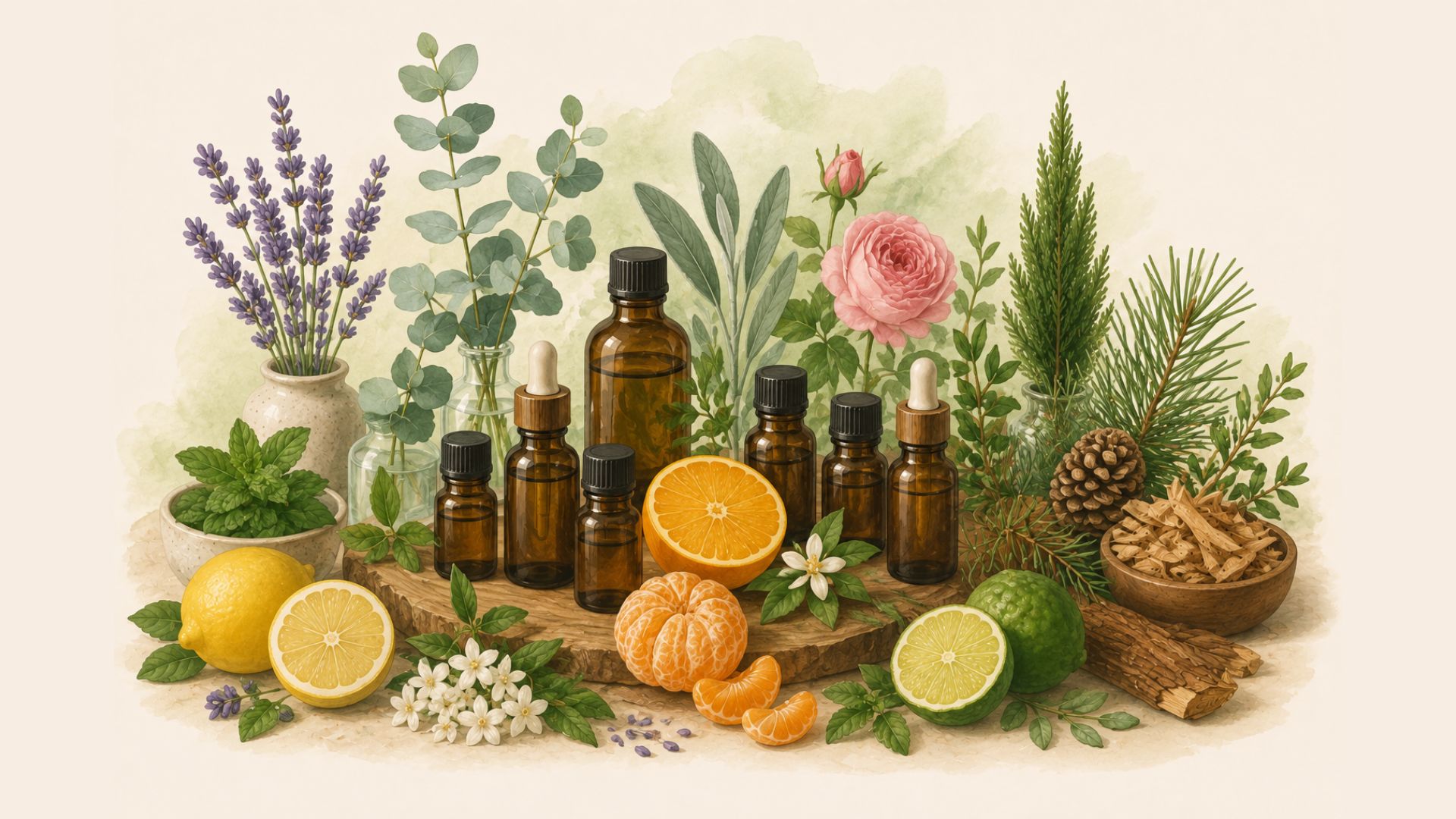 Guida agli oli essenziali: come scegliere la nota aromatica ideale per l’estate e la casa