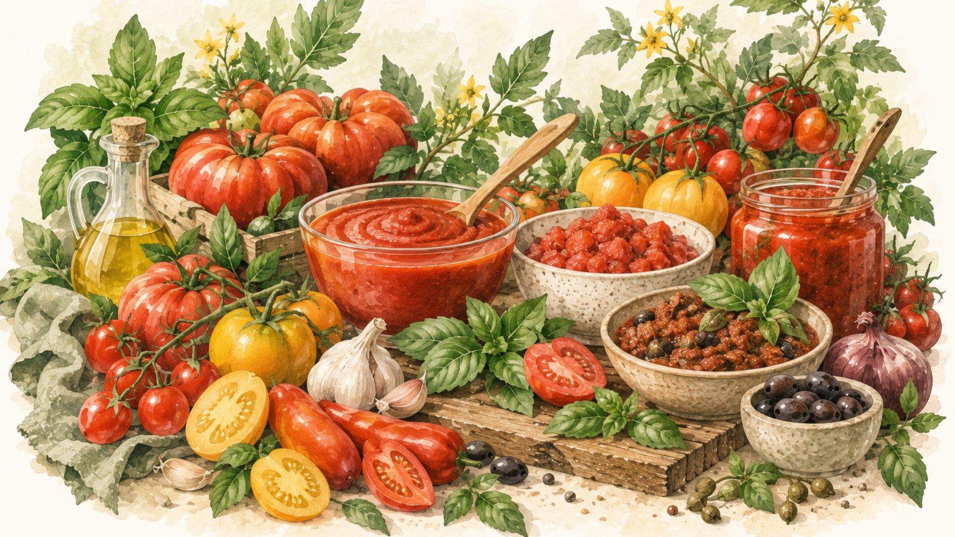 Passate, polpe e sughi pronti: il pomodoro giusto per ogni ricetta.
