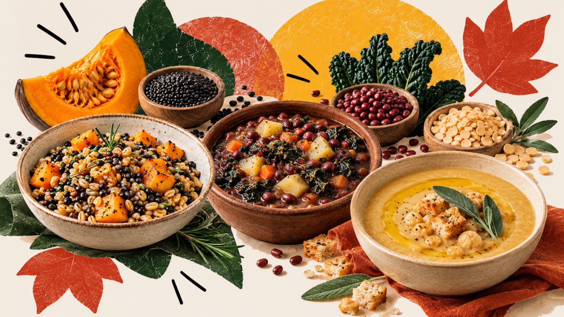 Zuppe, cereali e legumi: 3 varietà speciali per l'autunno e come cucinarle